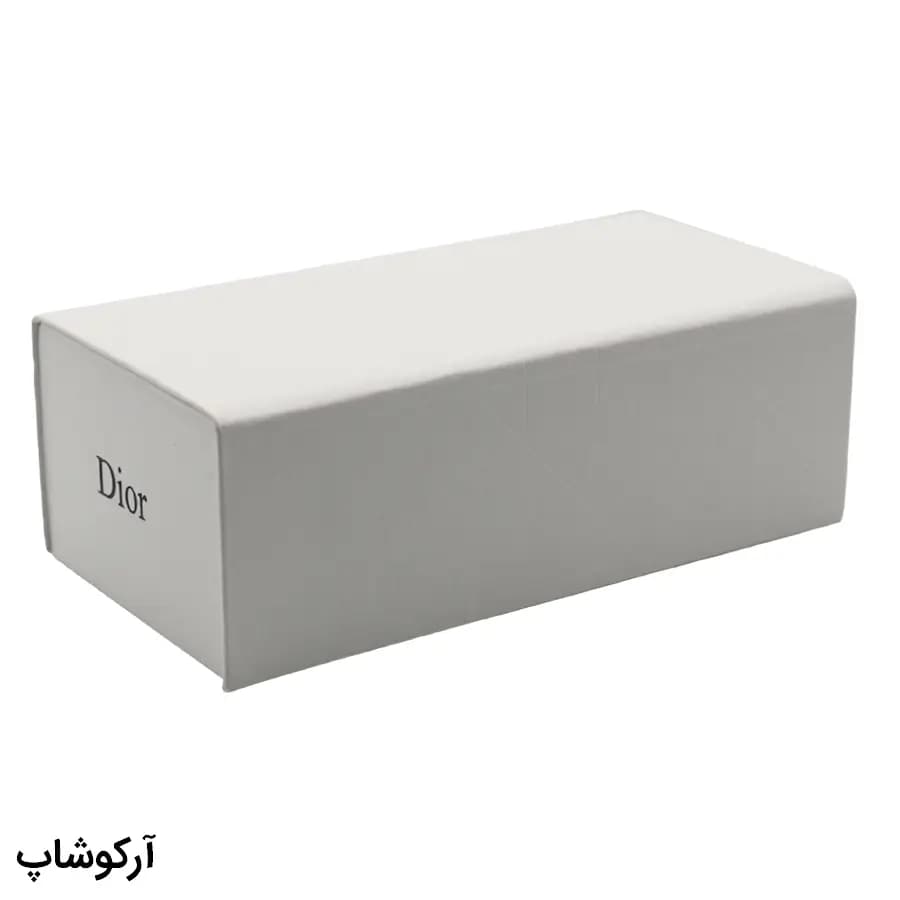 پک اورجینال عینک برند دیور (DIOR) سفید رنگ و با تمام تجهیزات مدل 991904 — تصویر ۲