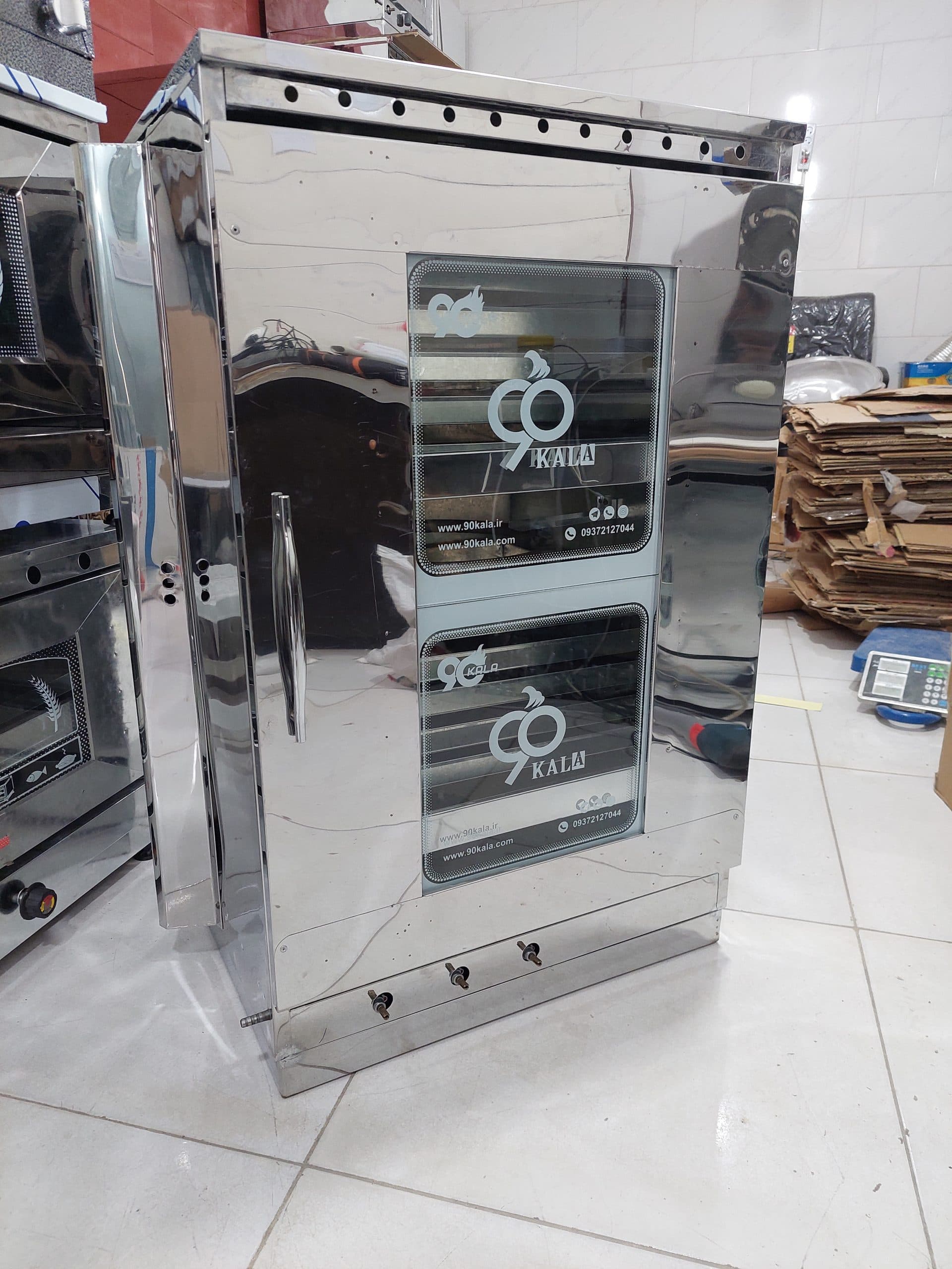 تنورگازی بزرگ 10سینی +دوچدن 38 (کد محصول 775)