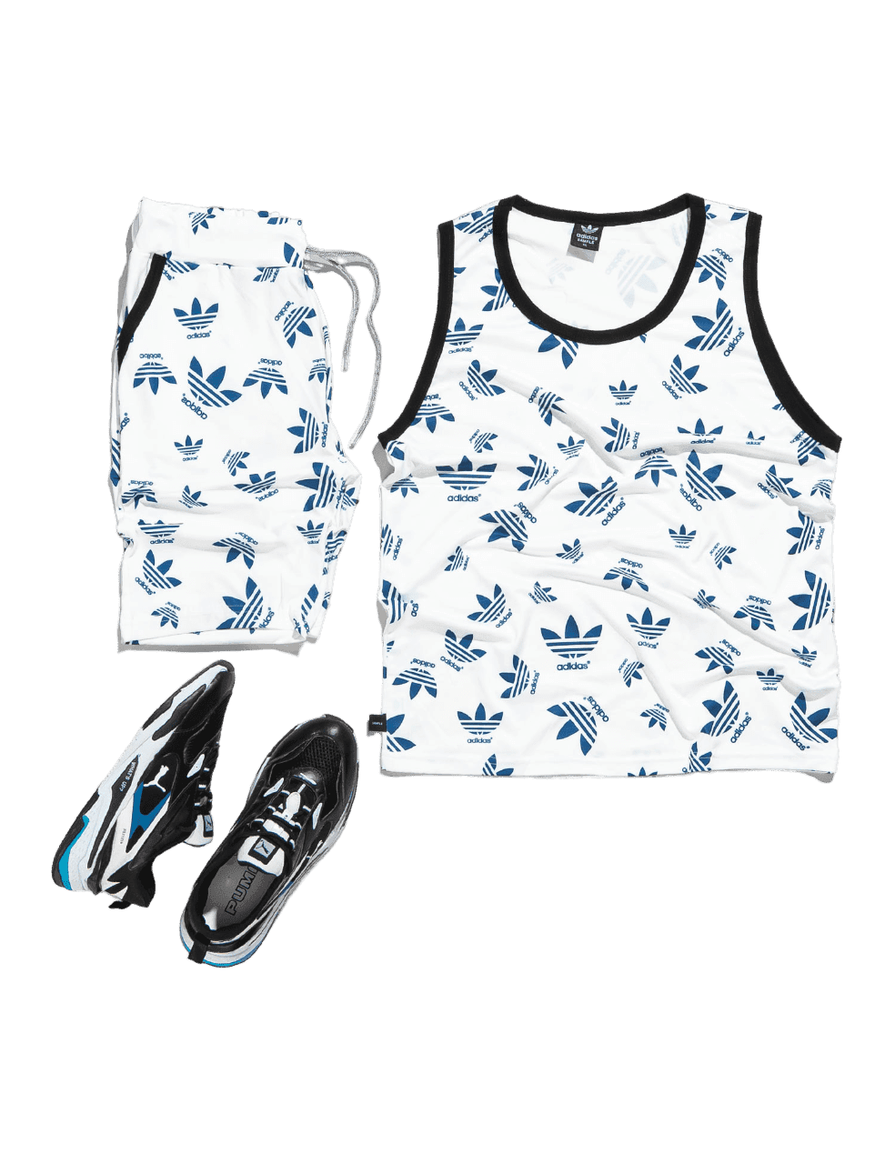 ست رکابی و شلوارک مردانه Adidas مدل 30400