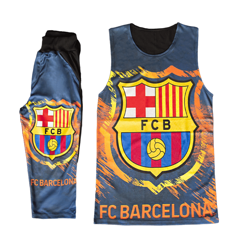 ست تاپ و شلوارک مردانه مدل FCB