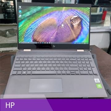 لپ تاپ استوک اچ پی hp Spectre X360 15.6″ 4K UHD TouchScreen 2 in 1 Convertable +Pen