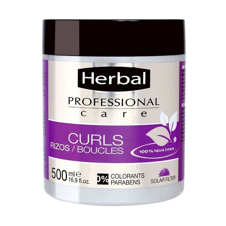 ماسک مو Herbal مدل Curls Rizos Boucles حجم 500 میلی لیتر