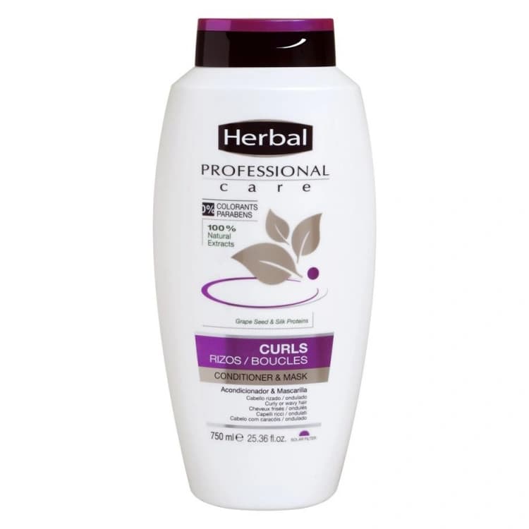 ماسک مو Herbal مدل Phyto Keratin Curls Rizos Boucles حجم 750 میلی لیتر