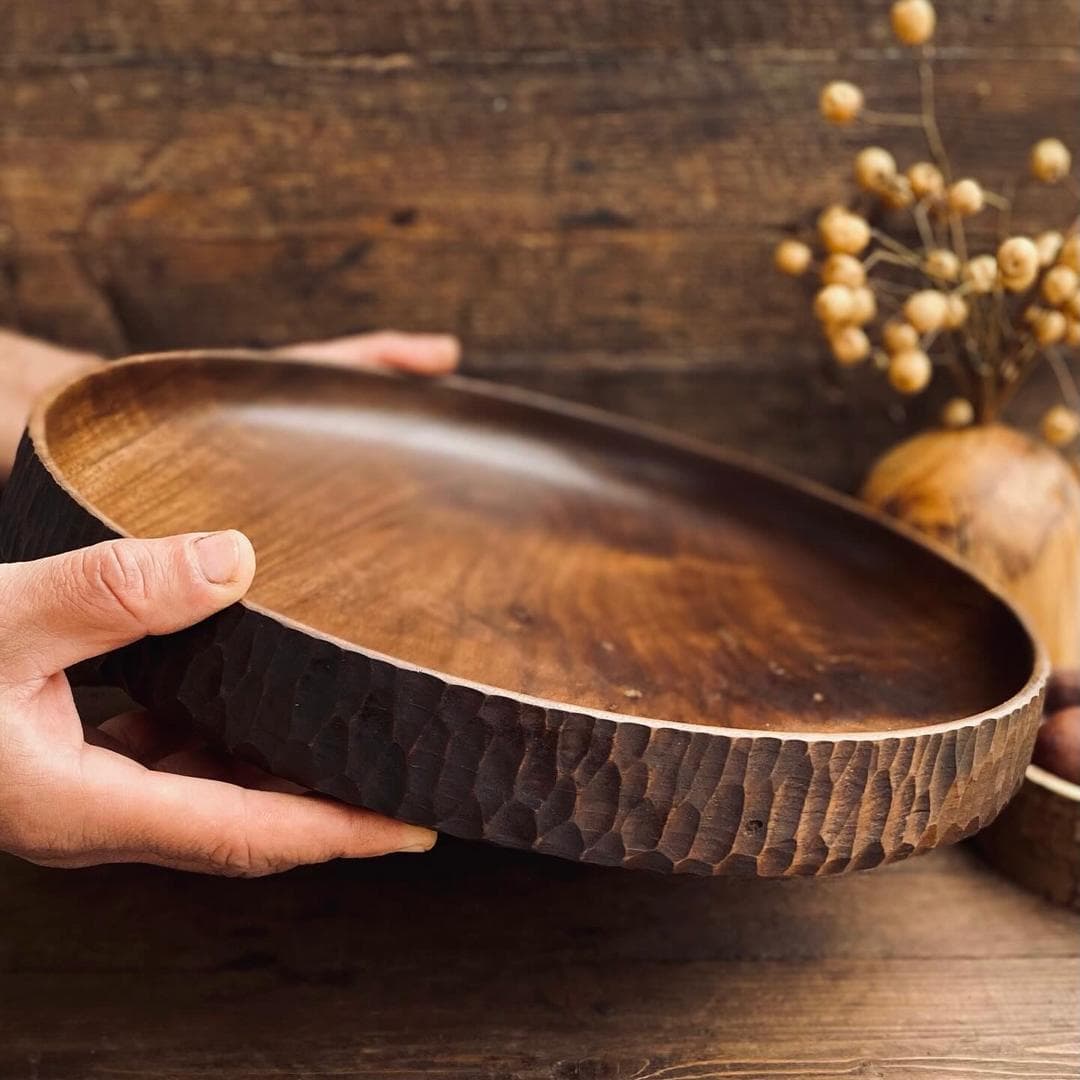 ظرف چوبی پذیرایی کد 010078