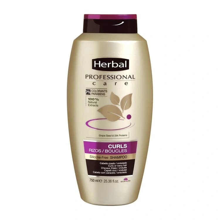 شامپو Herbal مدل Curls Rizos Boucles حجم 750 میلی لیتر