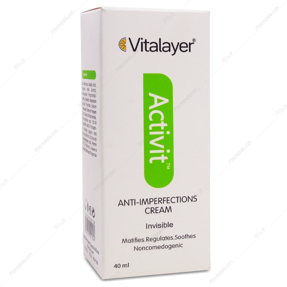 کرم ضد جوش اکتی ویت ویتالیر 40ml