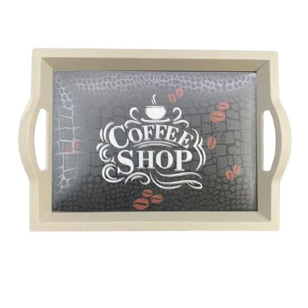 سینی پذیرایی مستطیلی رایکا مدل COFFEE-SHOP کد 867