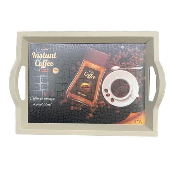 سینی پذیرایی مستطیلی رایکا مدل INSTANT-COFFEE کد 869