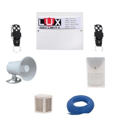 پکیج دزدگیر LUX مدل 1000 (سیم کارتی + خط شهری) — تصویر ۲