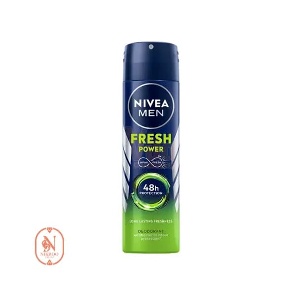 اسپری بدن ضد تعریق مردانه نیوا مدل Fresh Power حجم 150 میل