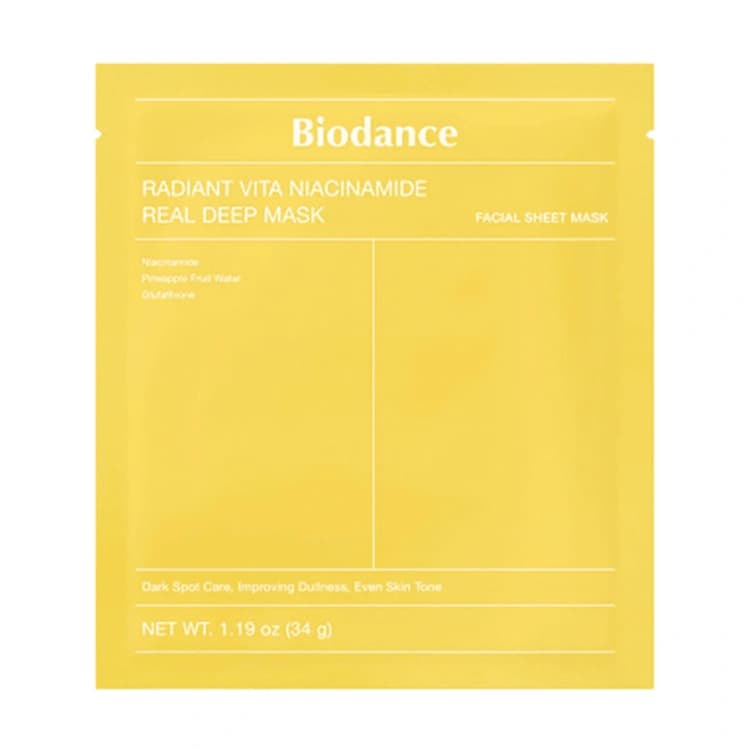 ماسک صورت Biodance مدل Radiant Vita Niacinamide