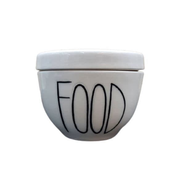 ظرف مربا و عسل سرامیکی دست ساز طرح FOOD کد 846 — تصویر ۲