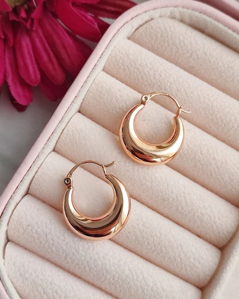 گوشواره آینه ای تیدا ژوپینگ