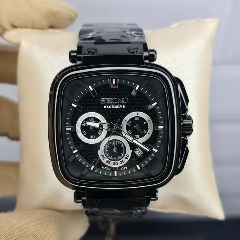 ساعت مچی مردانه سیکو اکسکلوسیو اورجینال ژاپن مشکی مدل 3229G — تصویر ۳
