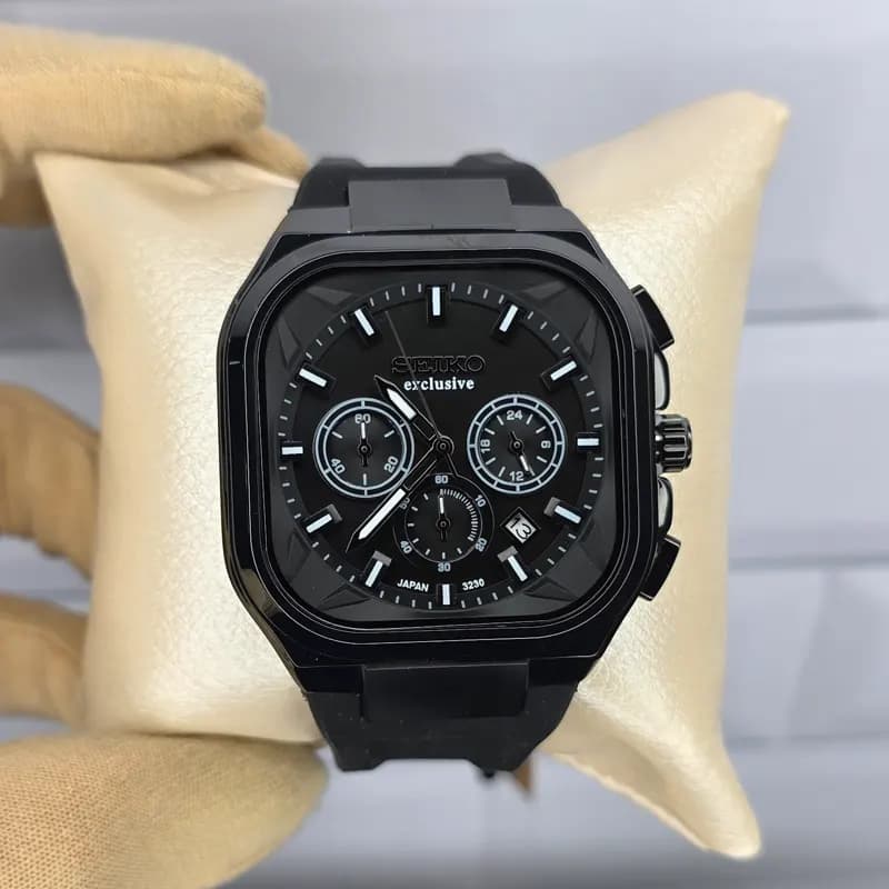 ساعت مچی مردانه سیکو اکسکلوسیو اورجینال ژاپن مشکی مدل 3230G — تصویر ۳