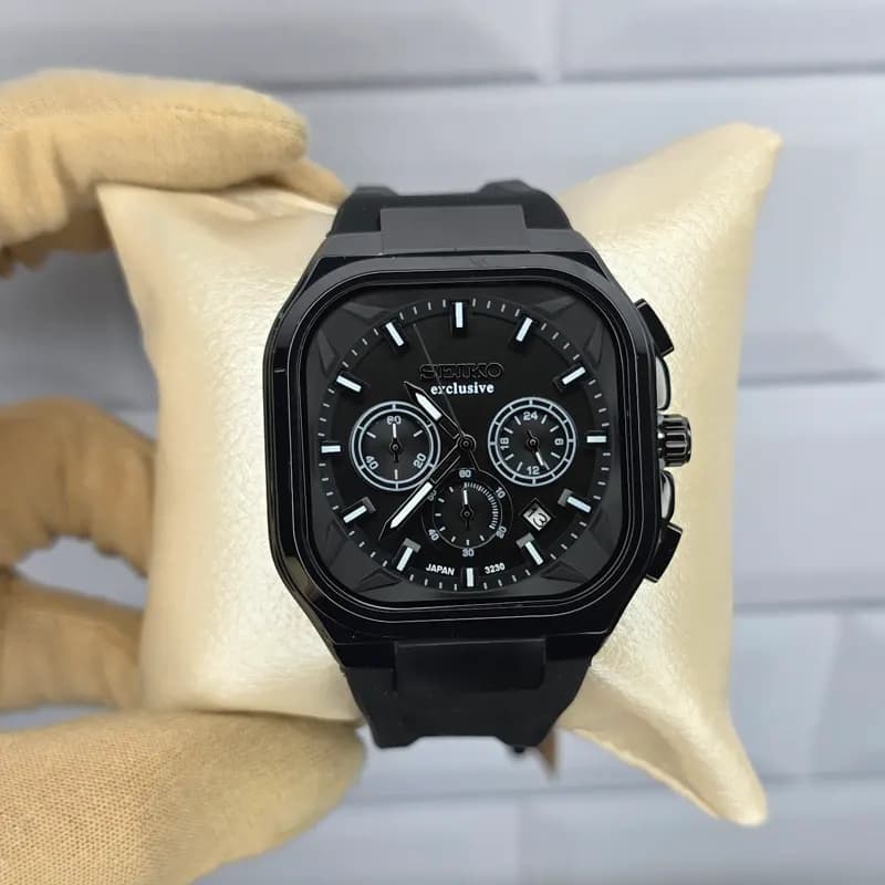 ساعت مچی مردانه سیکو اکسکلوسیو اورجینال ژاپن مشکی مدل 3230G — تصویر ۴