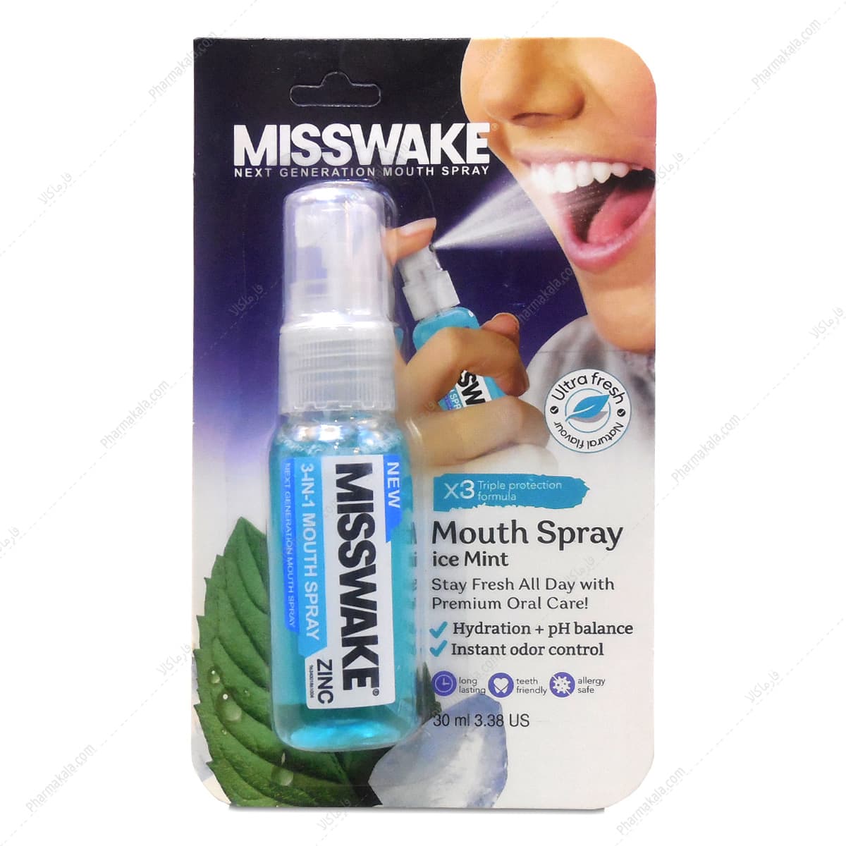 اسپری خوشبو کننده دهان 3 در 1 میسویک 30ml