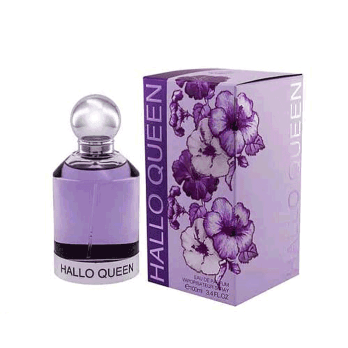 ادکلن زنانه فرگرانس ورد مدل hallo queen — تصویر ۳