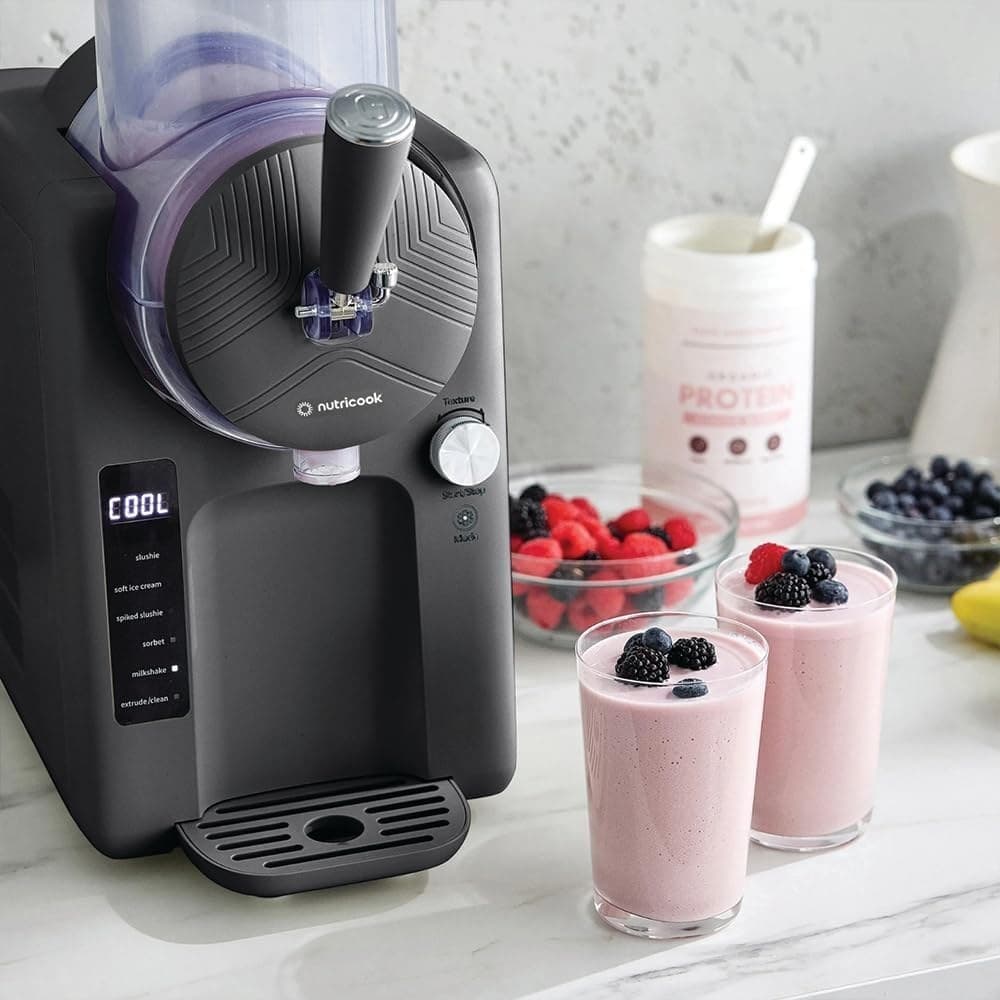 🍦 بستنی ساز نوتریکوک FRS330: کمپرسور داخلی، 6 برنامه و 1.8L ظرفیت! — تصویر ۴