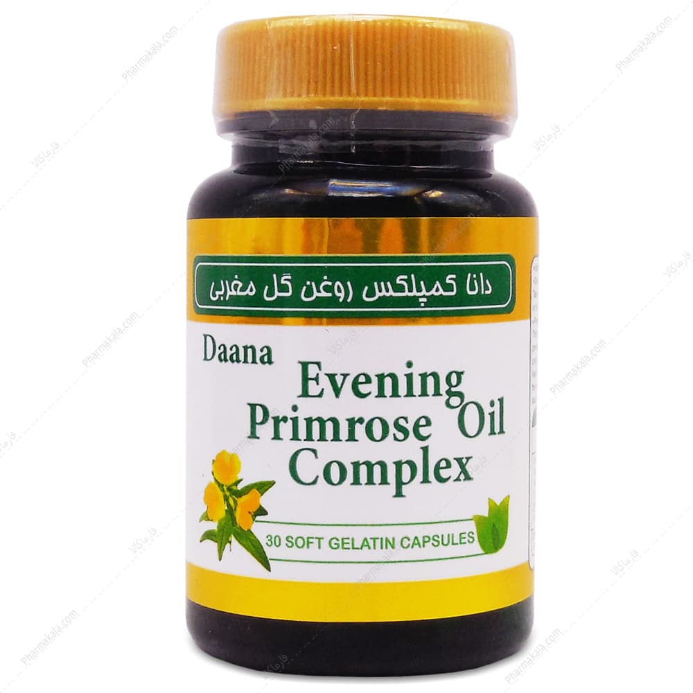 کپسول کمپلکس روغن گل مغربی دانا 30 عددی