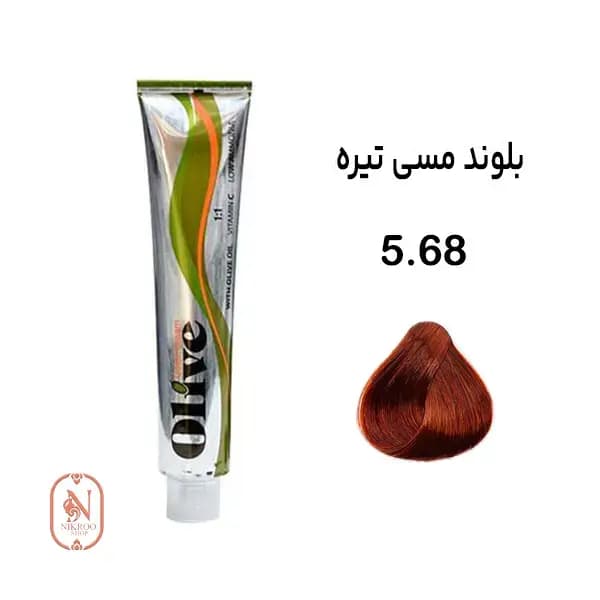 رنگ مو الیو شماره 5.68 رنگ (بلوند مسی تیره)