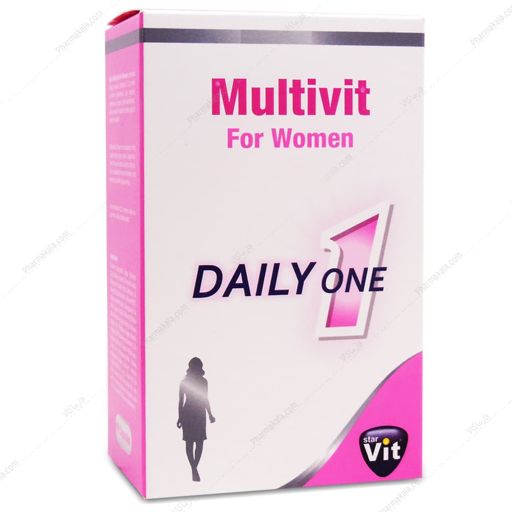 کپسول مولتی ویت بانوان Multivit استار ویت 60 عددی