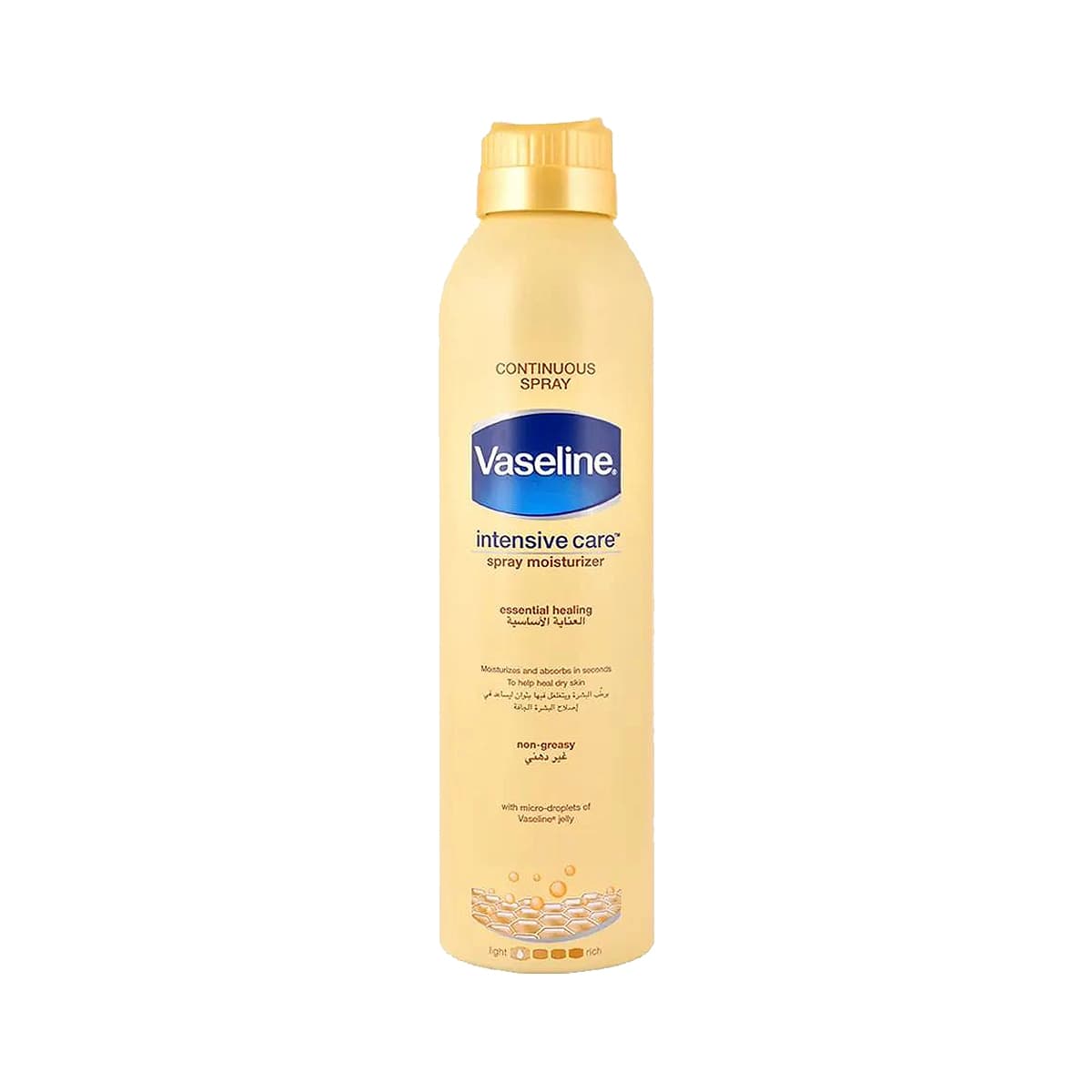 اسپری مرطوب‌کننده بدن وازلین عصاره جو دوسر Vaseline