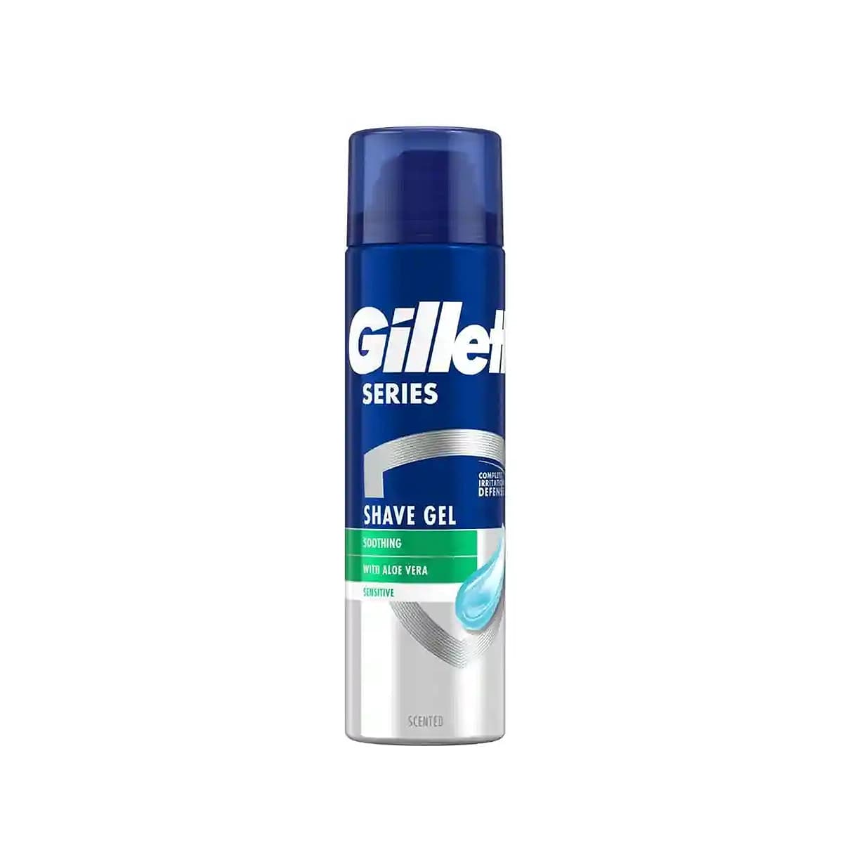 ژل اصلاح ژیلت پوست حساس حاوی آلوئه ورا Gillette