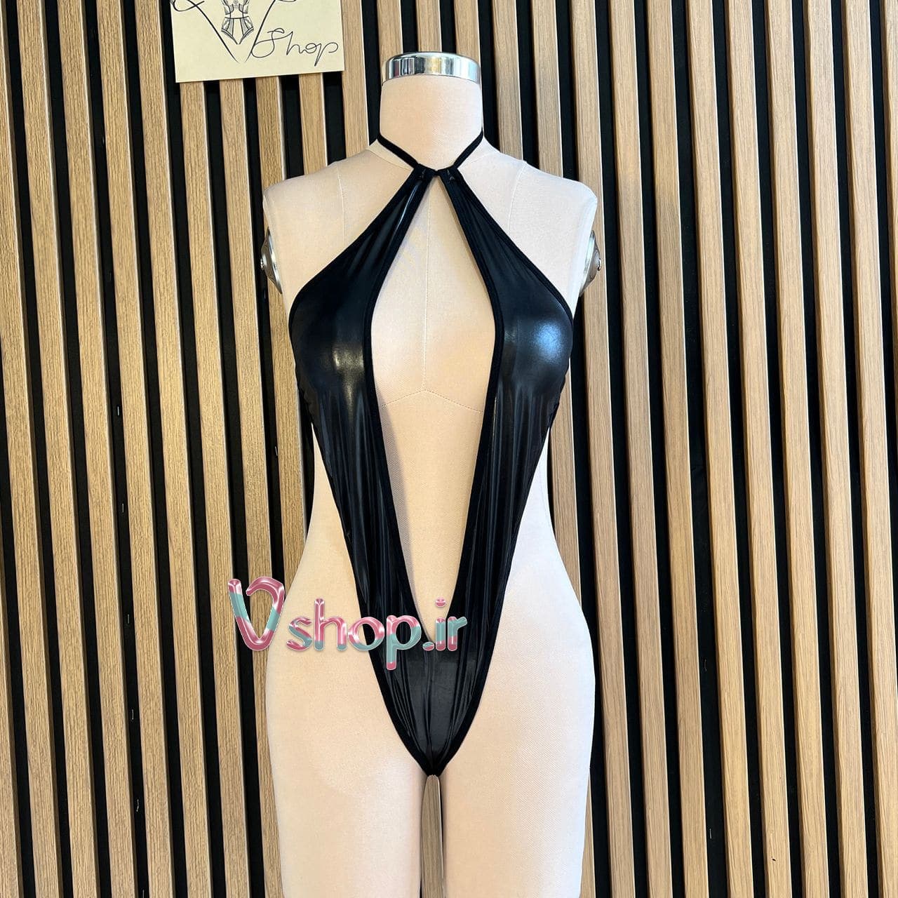 بادی لاتکس چرم دیسکویی — تصویر ۲