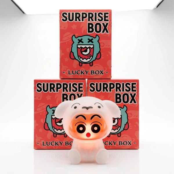 چراغ شب خواب و عروسک شانسی و سوپرایزی مدل SURPRISE BOX LUCKY BOX (وارداتی)