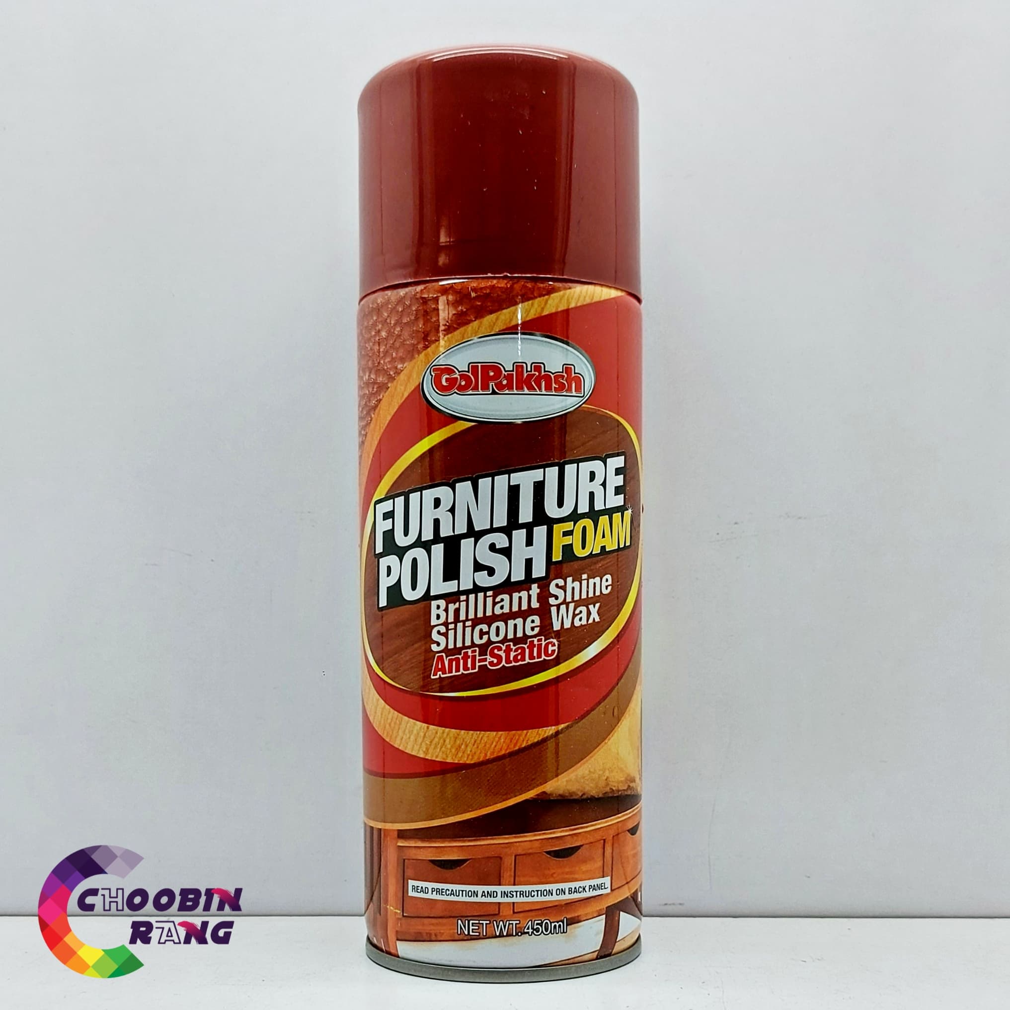 اسپری واکس چوب و چرم گل پخش 450 میل