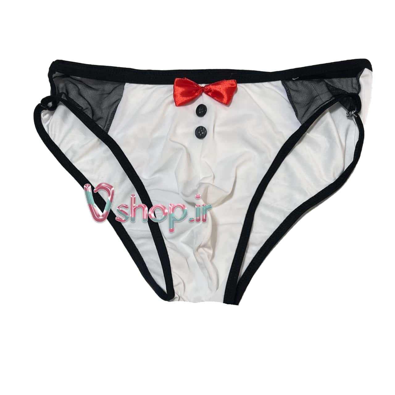 شورت مردانه فانتزی پاپیون دار