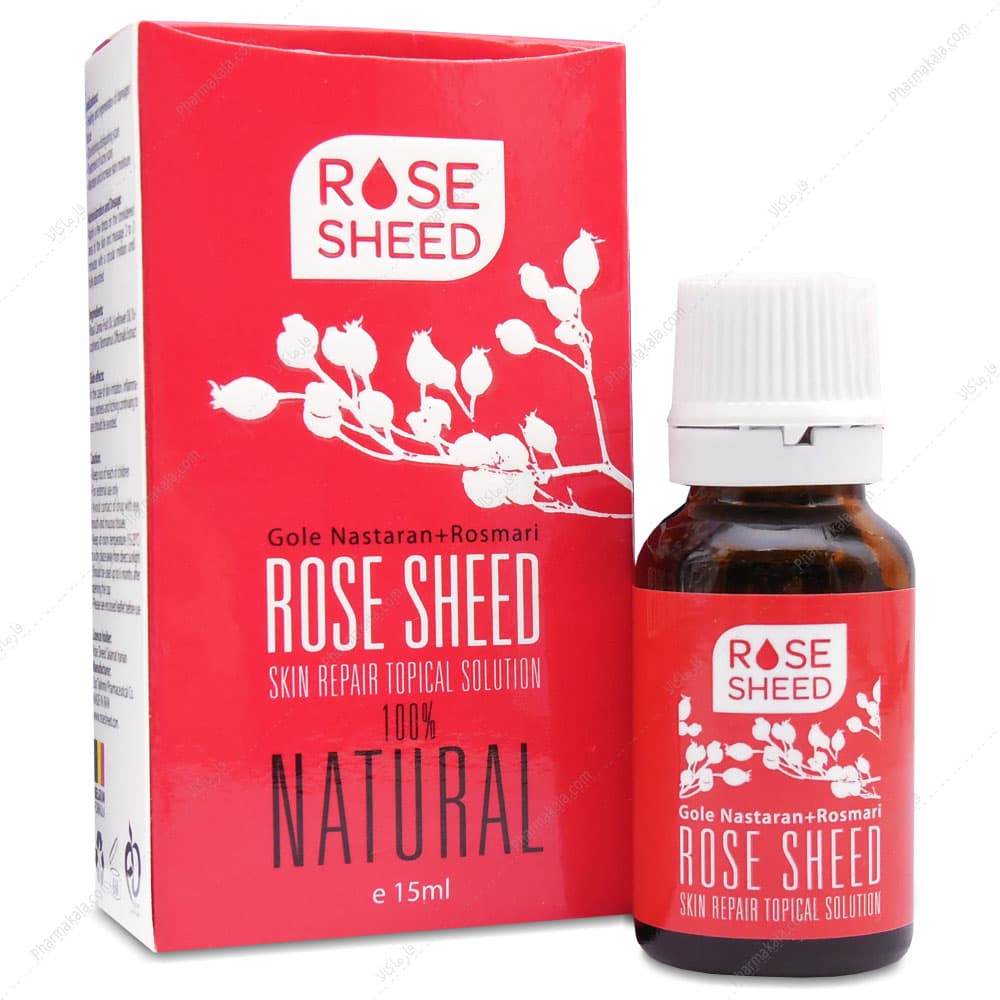محلول ترمیم کننده پوست ROSE SHEED رزشید 15ml