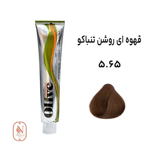 رنگ مو الیو سری نچرال شماره 5/65 (قهوه ای روشن تنباکو)