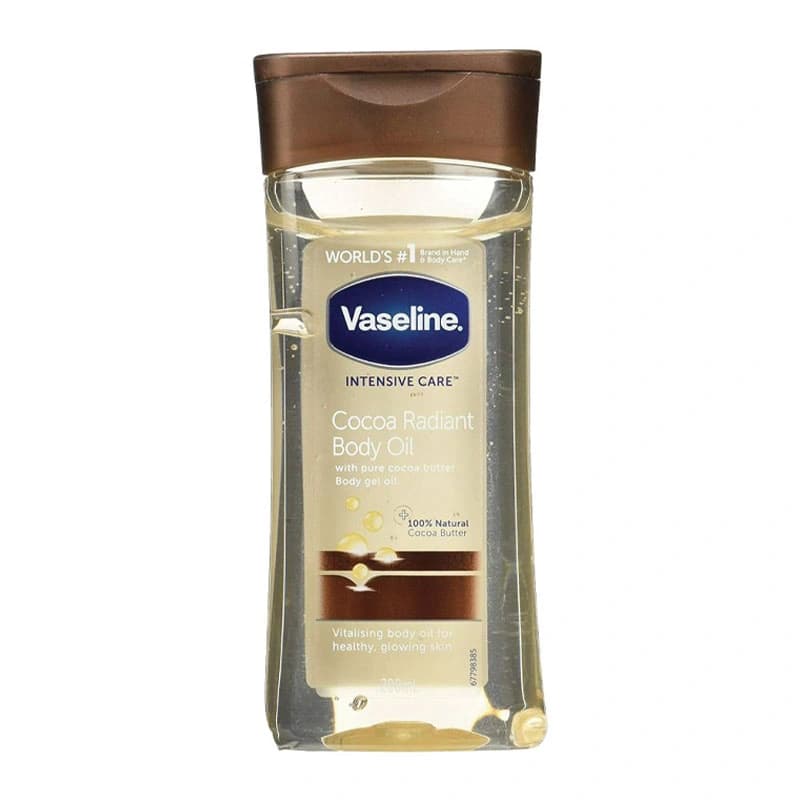 روغن بدن وازلین کاکائو مدل Vaseline Cocoa Radiant