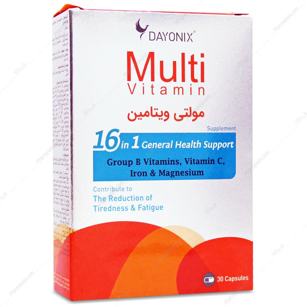 کپسول مولتی ویتامین دایونیکس فارما 30 عددی