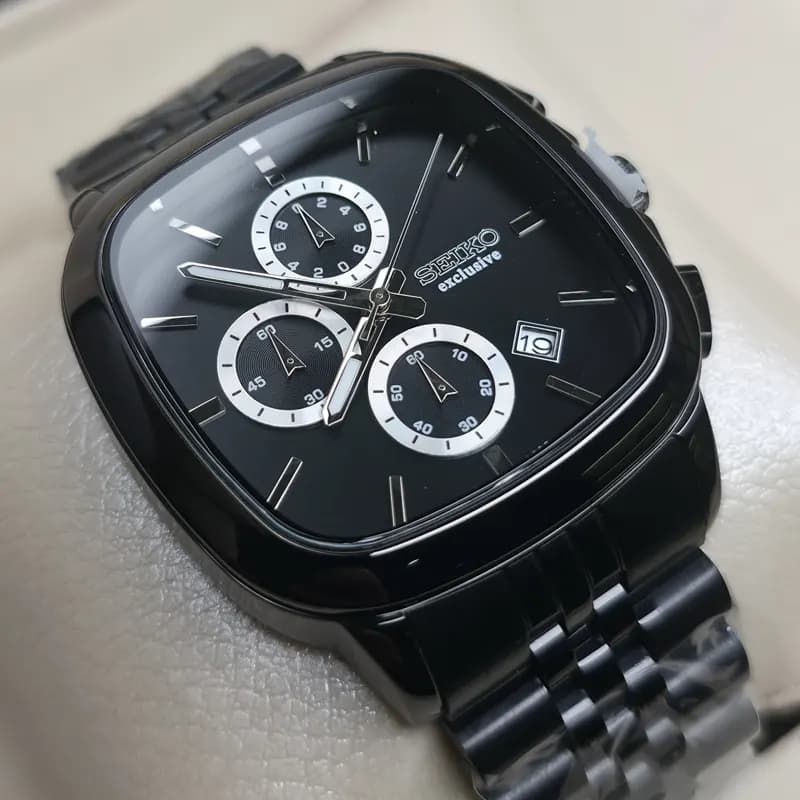 ساعت مچی مردانه سیکو اکسکلوسیو اورجینال ژاپن مشکی مدل 3232G — تصویر ۶