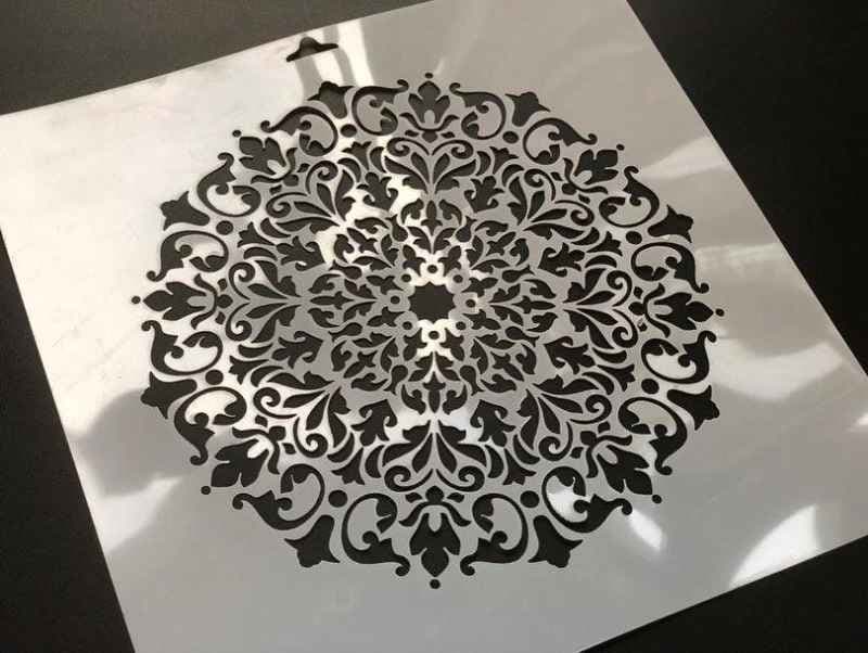 شابلون ماندالا 20*20 (11427)
