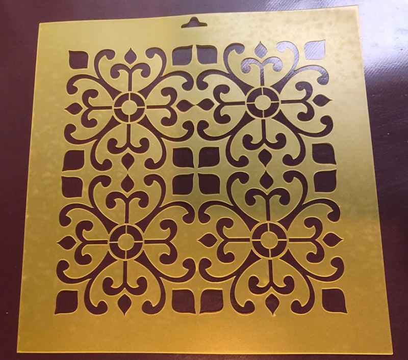 شابلون طرح مراکشی 20*20 (11520)