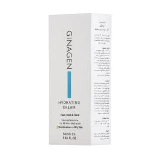 کرم آبرسان پوست چرب و مختلط ژیناژن 50ml — تصویر ۴