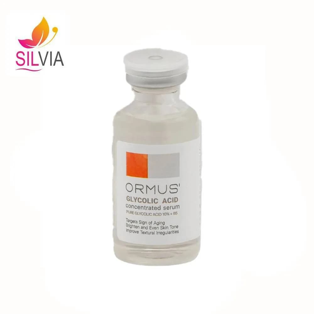 سرم گلایکولیک اسید 10% + ب 5 مناسب انواع پوست اورموس 30 میل — تصویر ۳