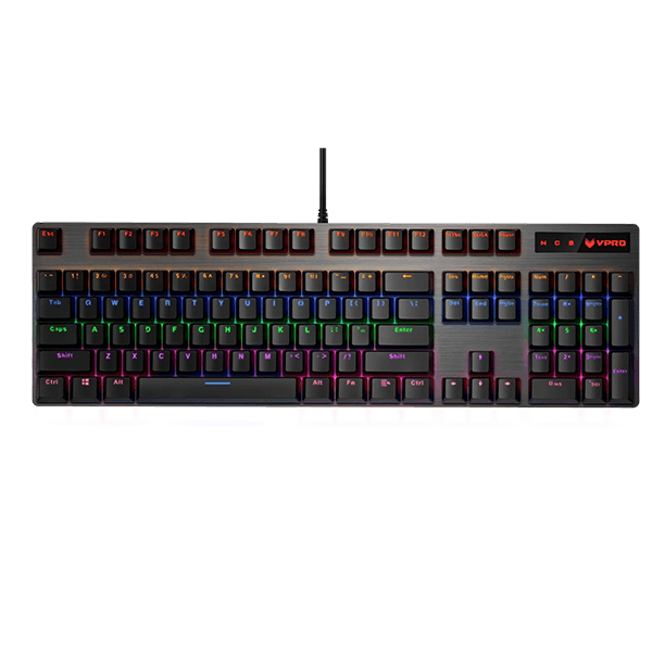کیبورد گیمینگ مکانیکی RAPOO مدل V500 RGB