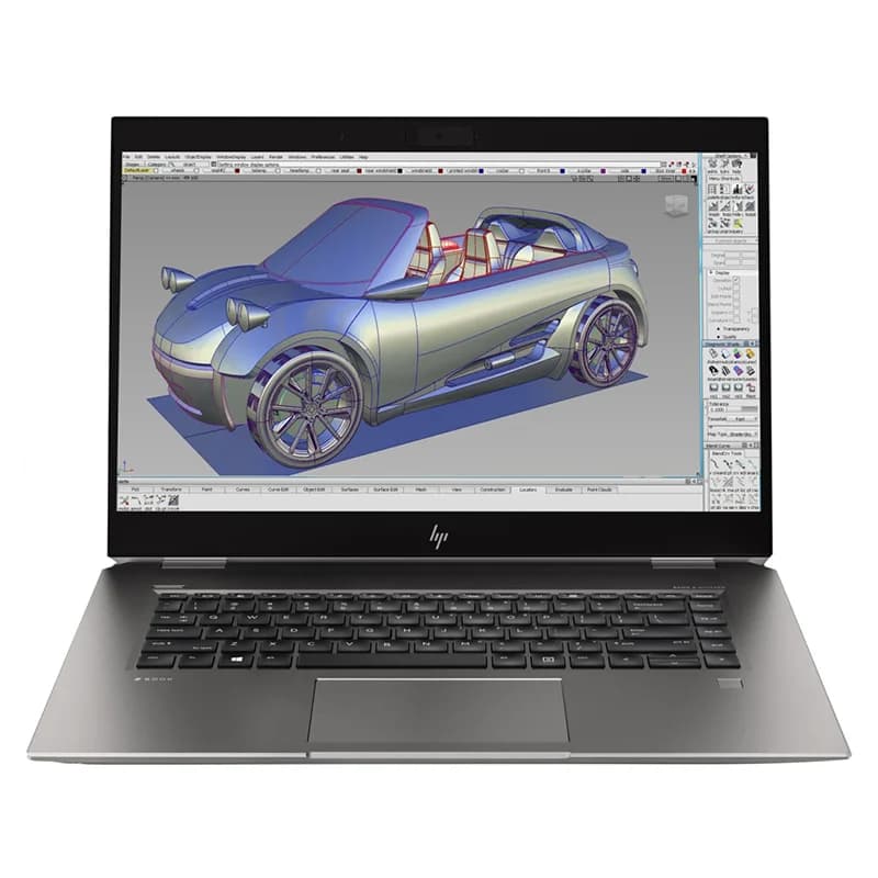 لپ تاپ استوک اچ پی مدل Zbook Studio 15 G5 سایز 15.6 اینچی پردازنده i7 رم 16 گیگابایت حافظه 512 گیگابایت SSD گرید A++