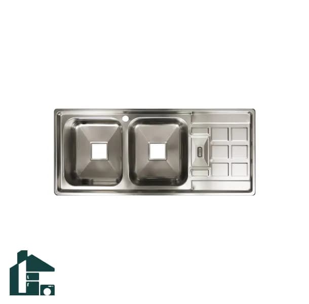 سینک ظرفشویی تاکنو گلد مدل S-104 استیل — تصویر ۵