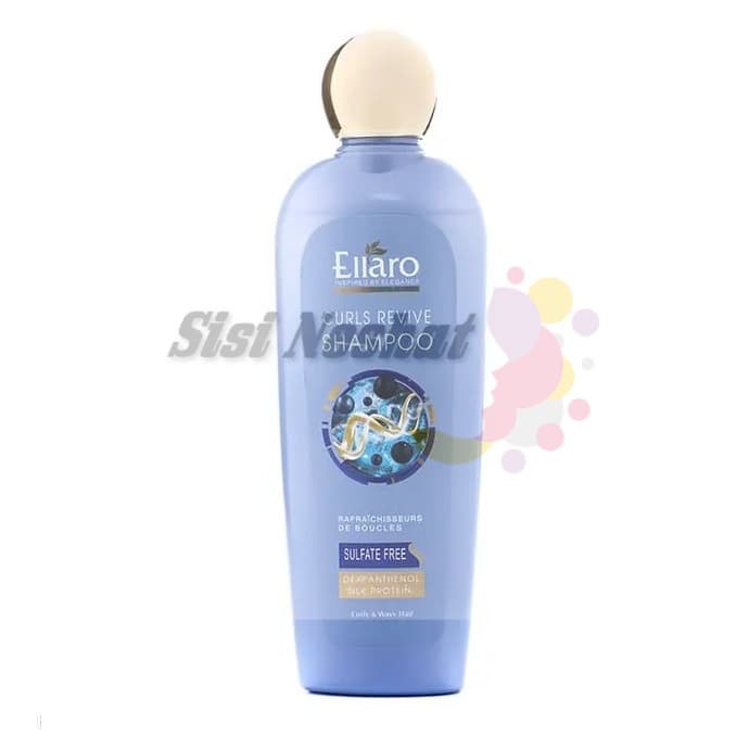 شامپو فاقد سولفات الارو مخصوص موهای فر و مجعد ‎ Curls Revive Ellaro — تصویر ۲