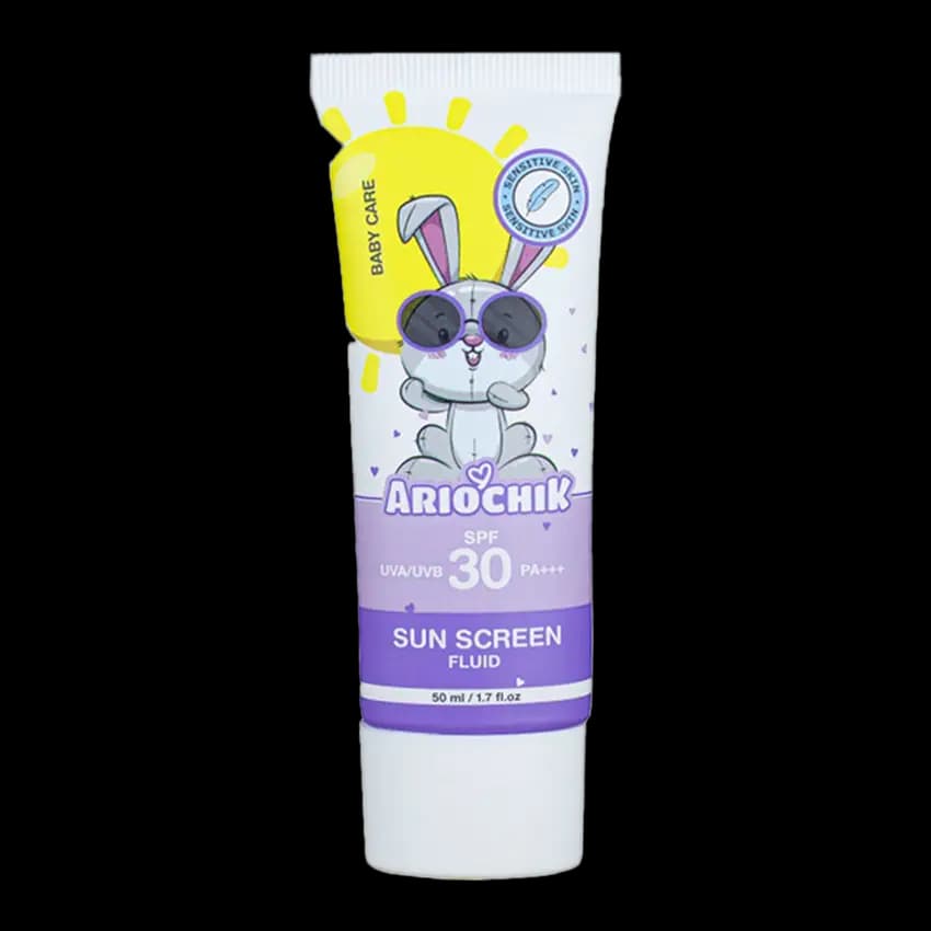 فلوئید ضد آفتاب کودک و مادر آریوچیک SPF30 — تصویر ۲