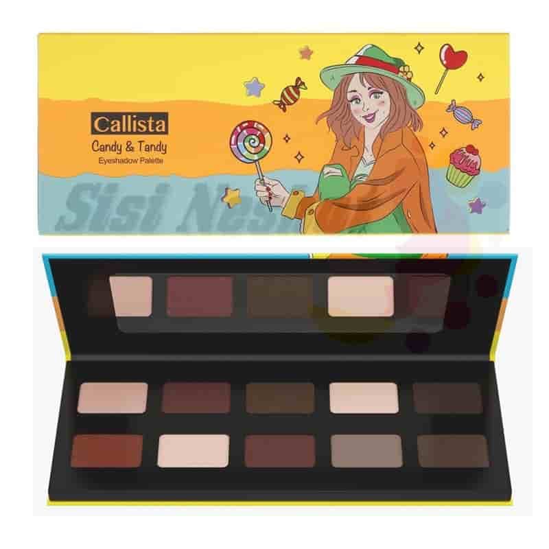 پالت سایه چشم 10 رنگ کد 10 کالیستا Candy and Tandy Callista