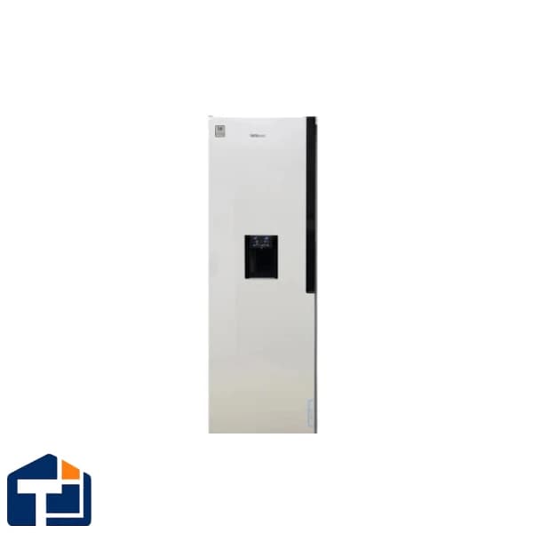 فریزر تک دستگیره مخفی عمودی آبریز برقی یخساز اتومات عرض 60 تاکنو گلد مدل 900F سفید