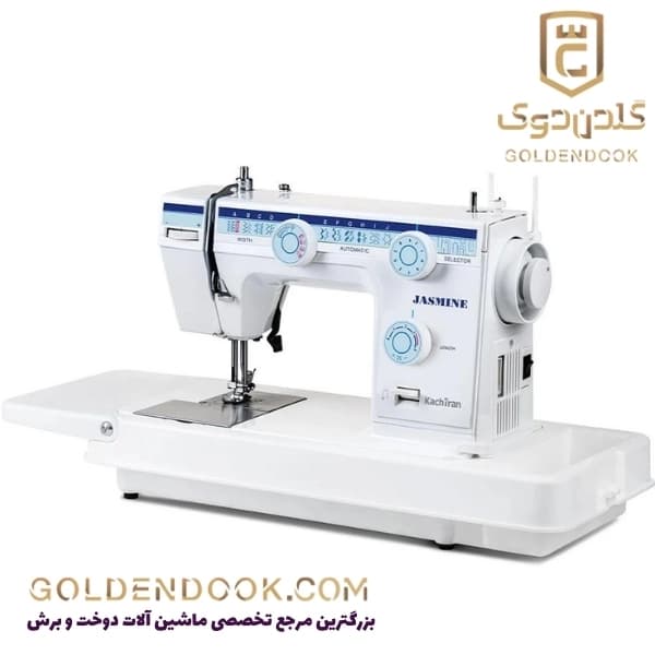 چرخ خیاطی خانگی کاچیران مدل یاسمین 601 — تصویر ۲