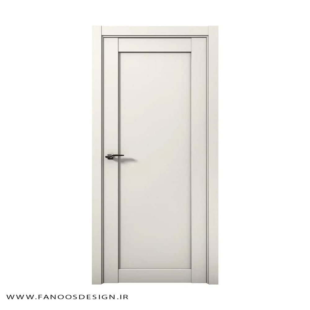 درب MDF لوکس رنگ خاص تک قاب کف تراش کد 31006 — تصویر ۶